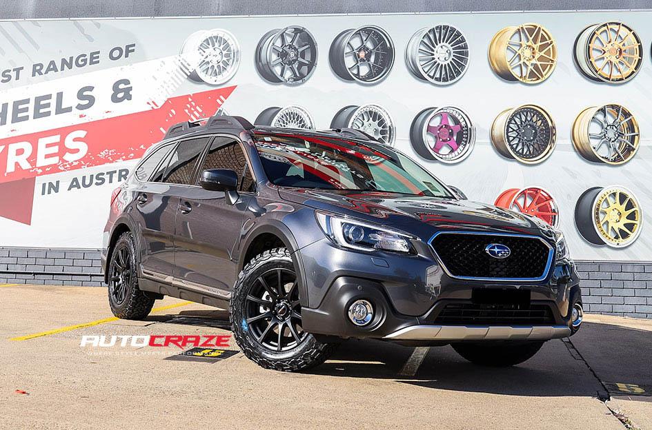SUBARU OUTBACK CARBINE SATIN BLACK